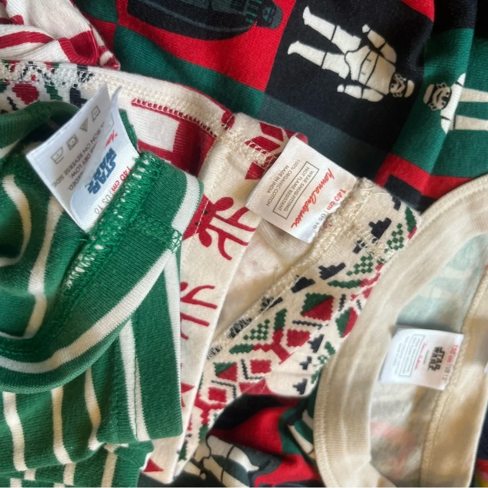 Hanna Andersson Festive Long Sleeve Shirt Collection mixed lot size variety - Picture 2 of 4